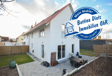 **VERMIETET**DIETZ: Neubau Zweitbezug! Maisonette Wohnung mit 38qm Terrasse und Garten!, 63762 Großostheim, Terrassenwohnung