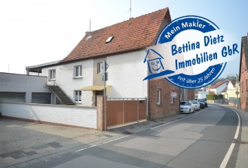 DIETZ: Großzügiges 1-2 Familienhaus mit Doppelgarage, Dachterrasse, 64850 Schaafheim, Einfamilienhaus