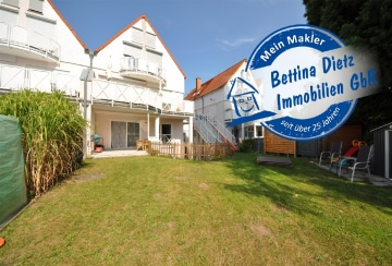 DIETZ: Verkauft! 3,5-Zimmer-Maisonette-Wohnung mit Terrasse, Garten – 3 PKW-Stellplätze, 64832 Babenhausen, Maisonettewohnung