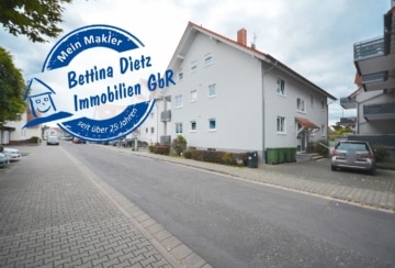 DIETZ: Gemütliche 2-Zimmer Dachgeschosswohnung mit viel Stauraum und Einbauküche in Schaafheim!, 64850 Schaafheim, Dachgeschosswohnung