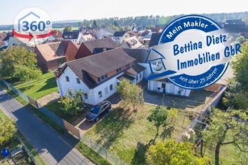 DIETZ: 2-3 Familienhaus mit 2 Nebengebäuden in TOP Lage!, 64832 Babenhausen, Mehrfamilienhaus
