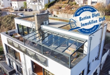 DIETZ: Haus im Haus! MEGA Penthouse-Maisonette-Wohnung mit Dachterrasse, Whirlpool und MEGA-Aussicht, 64850 Schaafheim, Penthouse