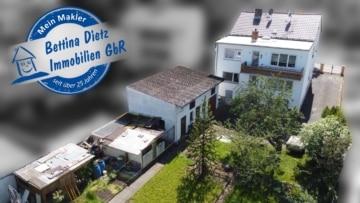 DIETZ: Zweifamilienhaus mit Ausbaupotenzial auf großem Grundstück!, 64807 Dieburg, Zweifamilienhaus