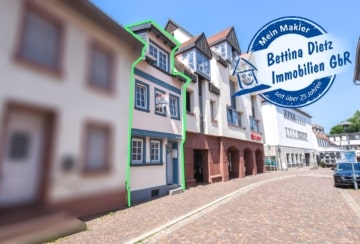 DIETZ: Stadthaus am Dieburger Marktplatz! Hier wohnen Sie zentral, ruhig und individuell!, 64807 Dieburg, Einfamilienhaus