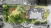 DIETZ: Frisch renoviertes Einfamilienhaus mit Garage und großem SüdWest Garten für die ganze Familie! - Luftbild Grundstück