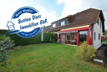 DIETZ: TOP gepflegte Doppelhaushälfte in beliebter Babenhäuser Wohnlage!, 64832 Babenhausen, Doppelhaushälfte