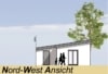 DIETZ: Provisionsfreies Grundstück mit Baugenehmigung für Bungalow! EFH auch möglich! - Nord-West-Ansicht