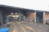 DIETZ: Reitgelände mit Stallungen für 13 Pferdeboxen auf 1,5 ha zu vermieten! Nur 20 Min von FFM! - Überdachung rechts Brunnen mit Pumpe Kompressor