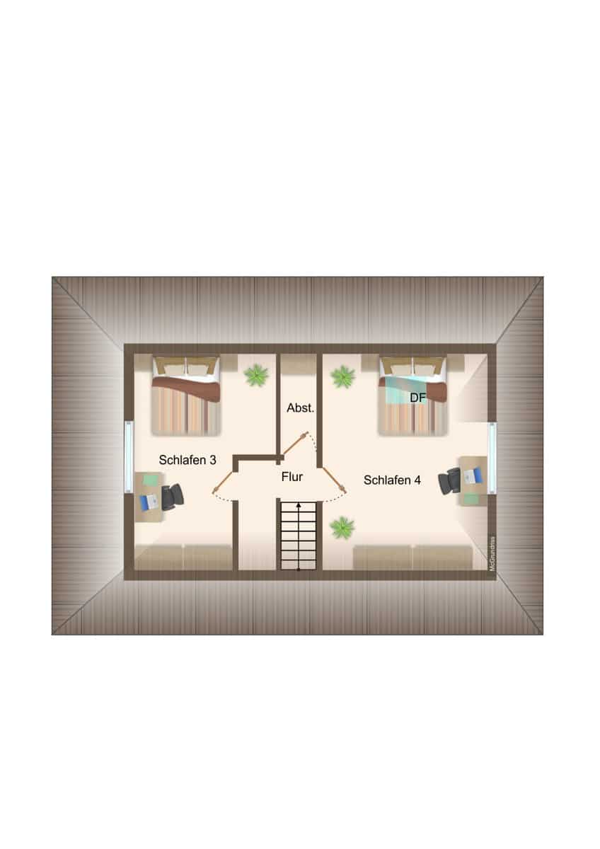 Grundriss Dachgeschoss