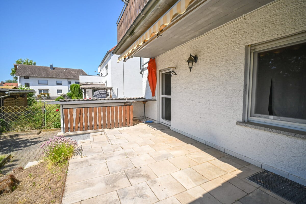Terrasse mit Markise