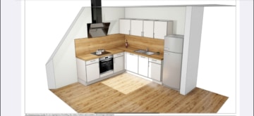 DIETZ: Einzugsbereite 3-Zimmer-Wohnung mit neuer Einbauküche, Balkon, modernem Bad und Gäste-WC! - Einbauküche inklusive (658724)