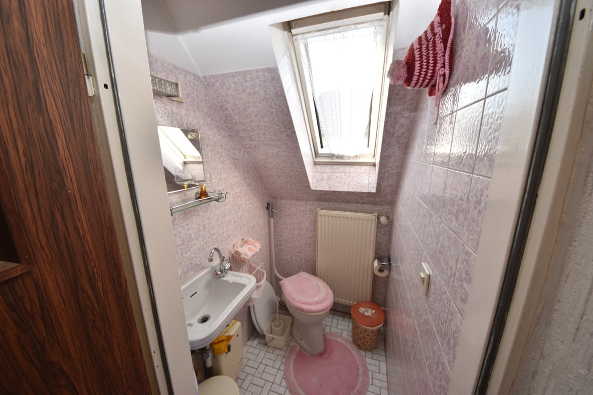 WC im Dachgeschoss