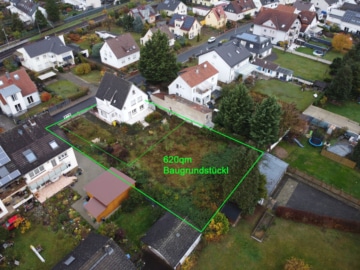 DIETZ: Baugrundstück in besonderer Wohnlage für Ihre Villa, Doppelhäuser oder Mehrfamilienhaus! - 620qm (642565)
