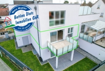 DIETZ: Barierrefreie und moderne 3 Zimmer-Wohnung Einbauküche, Aufzug, Carport und Infrarotkabine!, 64832 Babenhausen, Etagenwohnung