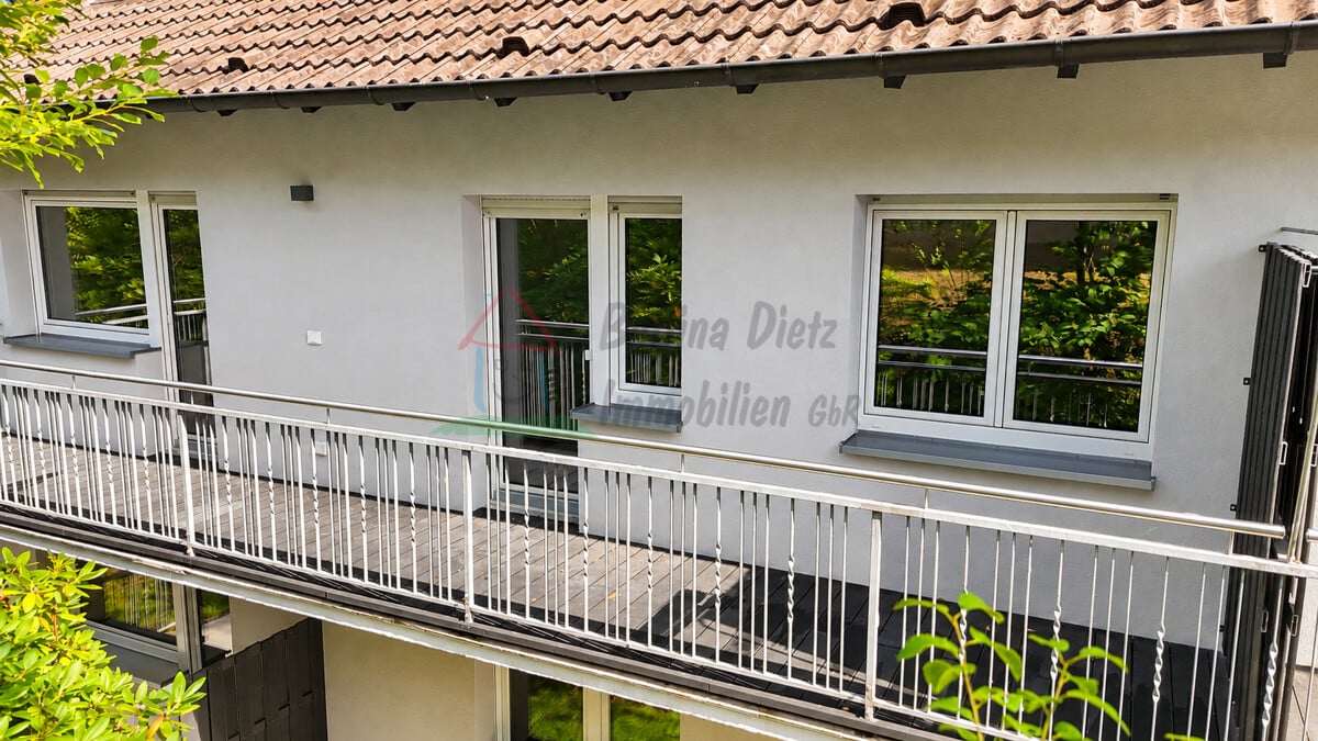 Großer Balkon