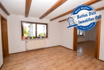 DIETZ: Renovierte 3-Zimmer-Erdgeschosswohnung mit Gartenmitbenutzung in ruhiger Lage Hergershausen!, 64832 Babenhausen, Erdgeschosswohnung