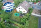 Außenansicht - 2 Familienhaus mit Garten, Pool, Keller und Garage – DG vermietet – in Reinheim!