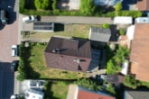 Draufsicht - Vermietetes 2 Familienhaus mit Garage, Garten und Terrasse in ruhiger Wohnlage von Messel!