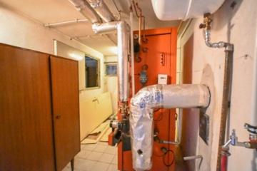 Vermietetes 2 Familienhaus mit Garage, Garten und Terrasse in ruhiger Wohnlage von Messel! - Heizungsraum KG (623714)