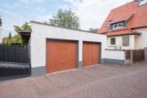 DIETZ: Gepflegtes Einfamilienhaus mit großem Garten, Doppelgarage und Nebengebäude in Münster! - Garagen