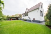 DIETZ: Gepflegtes Einfamilienhaus mit großem Garten, Doppelgarage und Nebengebäude in Münster! - Gartenbereich