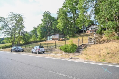 DIETZ: EFH auf einem 2.667m² großem naturnahen Grundstück in Bad König in Alleinlage. Sofort frei! - Außenansicht (697654)
