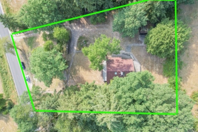 DIETZ: EFH auf einem 2.667m² großem naturnahen Grundstück in Bad König in Alleinlage. Sofort frei! - Draufsicht (697616)