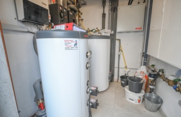 DIETZ: Moderne Dachgeschosswohnung in zentraler Lage von Groß-Zimmern! - Heizungsraum (668195)