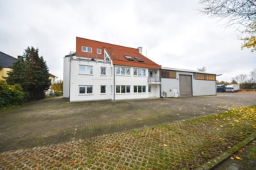 DIETZ: Bürohaus mit über 290m² Fläche im Gewerbegebiet zu vermieten! 40m² Dachterrasse! - Außenansicht (650748)