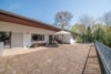DIETZ: Stilvolles Einfamilienhaus mit Swimming-Pool, Sauna und Garage in bester Lage von Dieburg! - Große Terrasse