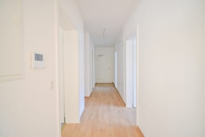 DIETZ: 4-Zimmer-Terrassen-Garten-Wohnung im 7-FH m. Garage und 2 Terrassen nähe Godelsberg-Waldrand! - Flur (702671)