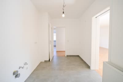 DIETZ: 4-Zimmer-Terrassen-Garten-Wohnung im 7-FH m. Garage und 2 Terrassen nähe Godelsberg-Waldrand! - Küche (702666)