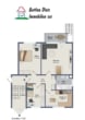 Grundriss - DIETZ: Gepflegte Obergeschosswohnung mit Balkon und Stellplatz in Babenhausen – Hergershausen.