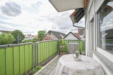 Balkon - DIETZ: Gepflegte Obergeschosswohnung mit Balkon und Stellplatz in Babenhausen – Hergershausen.