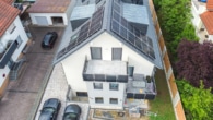 7011-lang4#Luftbild - DIETZ: Hochwertige Ausstattung in penthouseähnlicher Wohnung mit 2 großen Balkonen! Wohnungsaufzug!