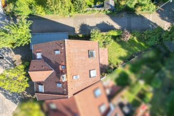 Modernes Reihenendhaus in ruhiger Feldrandlage von Babenhausen mit Garage, Garten und Carport! - Draufsicht (639268)