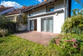 Terrasse - Modernes Reihenendhaus in ruhiger Feldrandlage von Babenhausen mit Garage, Garten und Carport!
