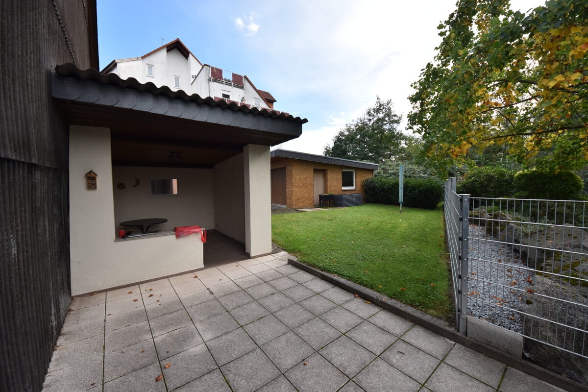 Freisitz und Garten