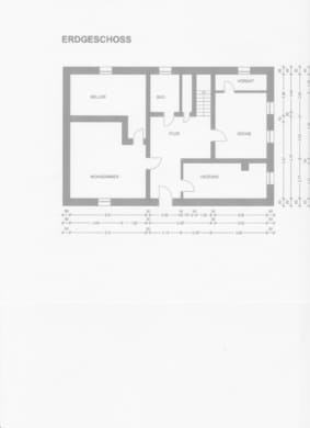 DIETZ: Geräumiges 1-2 Familienhaus mit großem Grundstück, Nebengebäude und Doppelgarage! - Erdgeschoss (640849)
