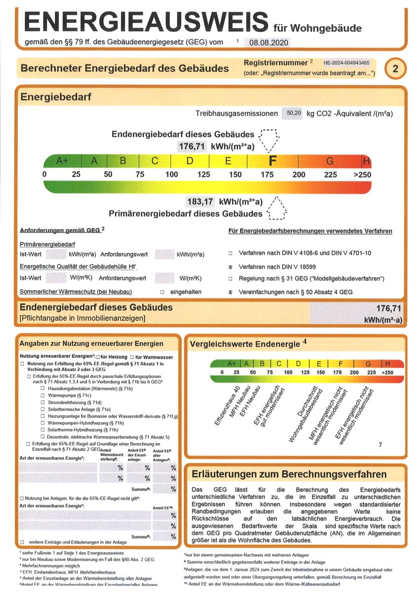 Energieausweis 2