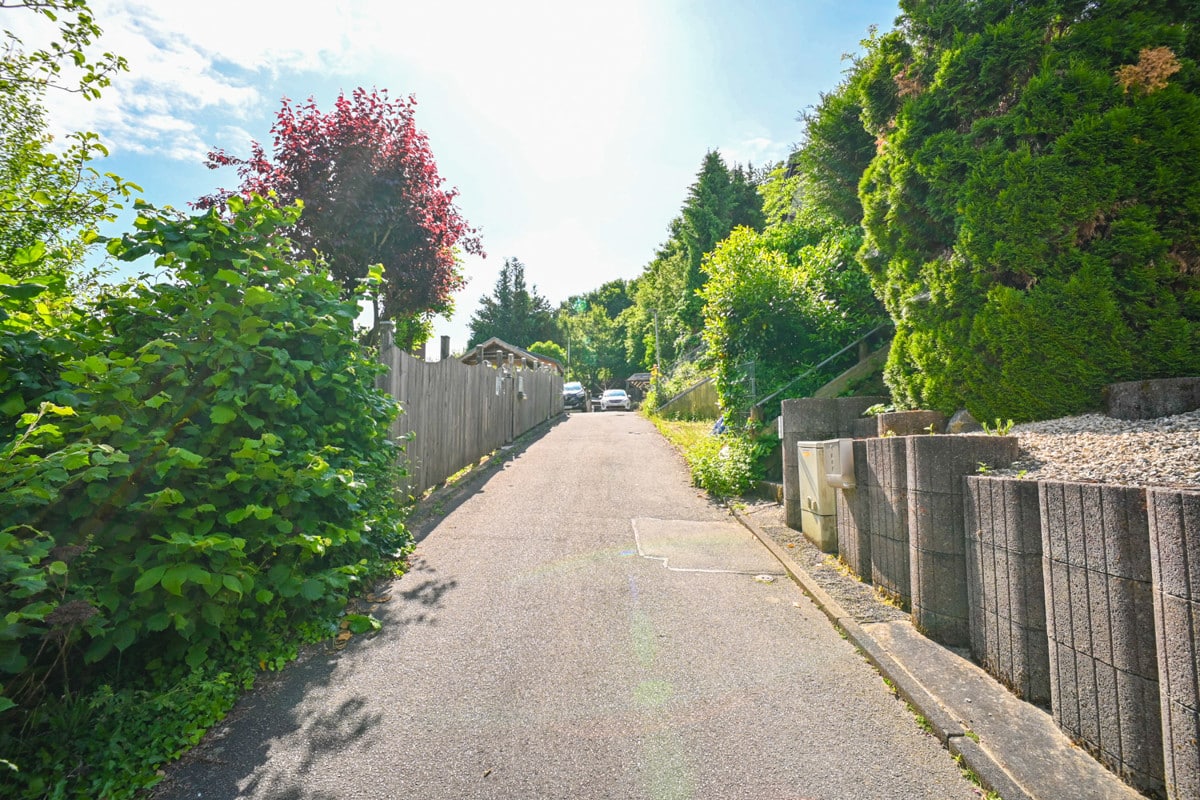 Zufahrt zum Haus