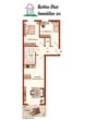 7799-lang3#Grundriss EG - DIETZ: Moderne und helle 3 Zimmer EG in toller Lage in Rödermark! barrierefrei