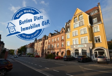 DIETZ: 1-Zimmer-Dachgeschosswohnung mit Küchenzeile im 5. Oberrgeschoss – OHNE AUFZUG nur 1 Person!, 63739 Aschaffenburg, Dachgeschosswohnung