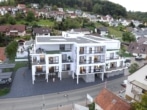 DIETZ: 3-Zimmer-Wohnung mit 2 Balkonen - Zentrale Lage in Leidersbach! Luft-Wasser-Wärmepumpe! - Luftansicht Visualisierung