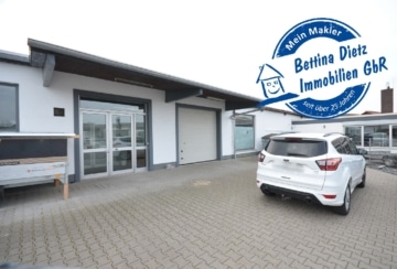 DIETZ: 550qm beheizte Lager- und Produktionshalle zu vermieten im Gewerbegebiet von Babenhausen!, 64832 Babenhausen, Industriehalle