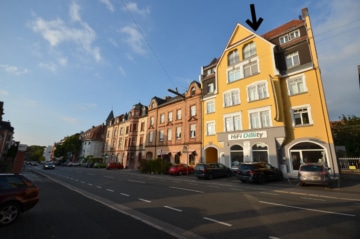 DIETZ: Voll-möbliertes 1-Zimmer-Dachgeschosswohnung im 5. Oberrgeschoss – OHNE AUFZUG! - Wohnung im Obergeschoss 5 (665157)