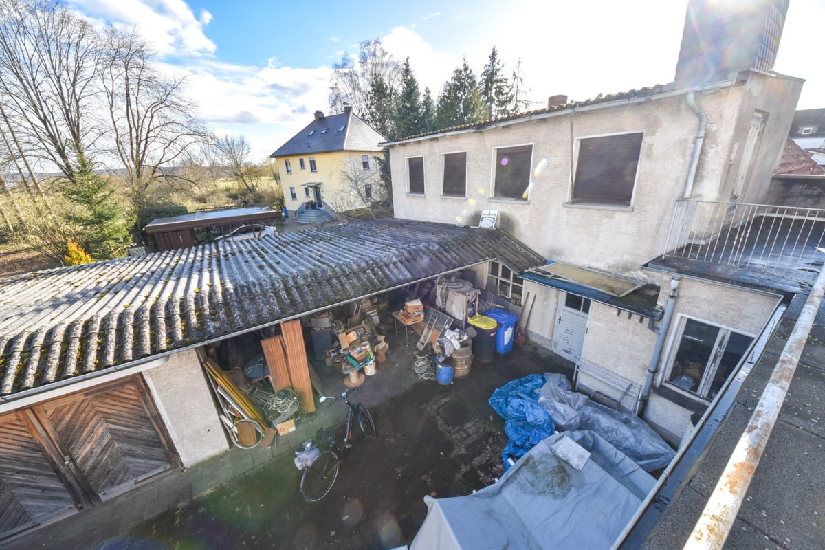 Blick in den Hof