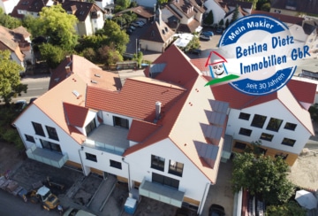 DIETZ: HAUS PAULA! 2-Zimmer-Erdgeschoss Neubauwohnung! Bis zu 2 Tiefgaragenstellplätze anmietbar! - Luftansicht (649560)