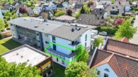 Außenansicht - Neuwertige 3 Zi-Wohnung im 1. OG mit Personenaufzug, Kellerraum und 2 PKW – Stellplätzen in Messel!