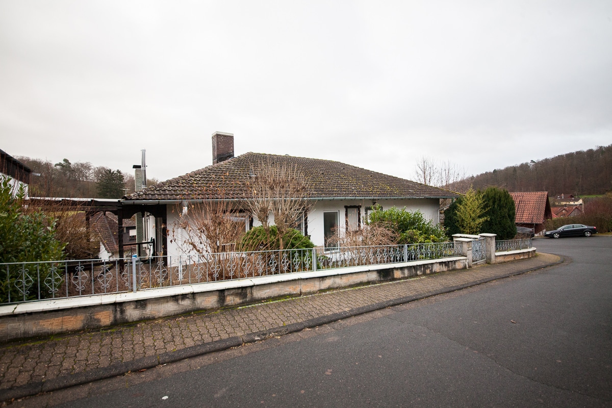 Hausansicht Eingangsbereich
